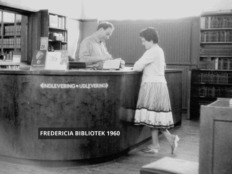 Fredericia bibliotek anno 1960